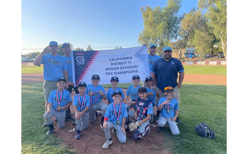 2025 District 11 Minor Champions!!!